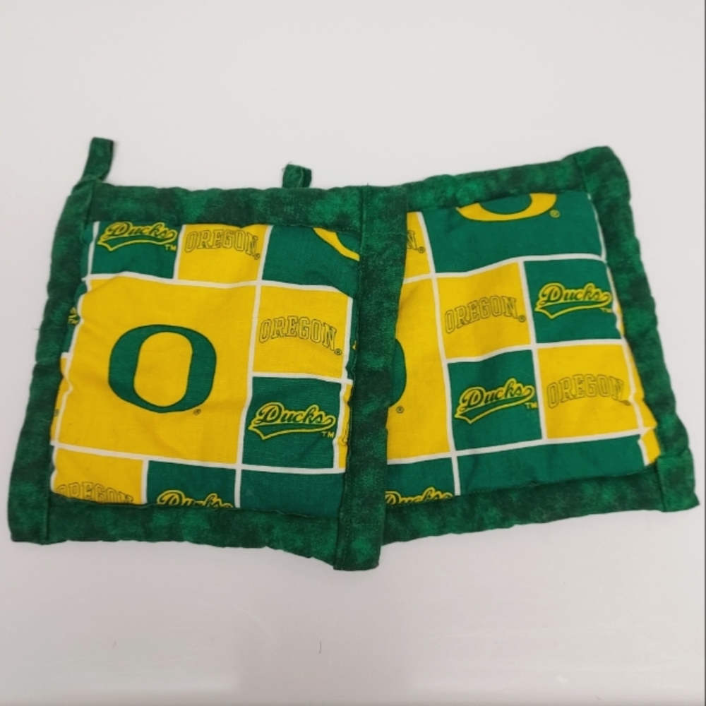 🦆 Oregon Ducks handmade small potholders